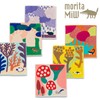 Kusunobashi Crest Woven Morita MiW Gauze Pile Handkerchief, Hyena, Beige,