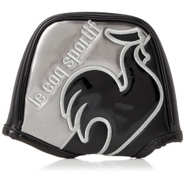 Le Coq Sportif QQBVJG51 Men's Headcover, Putter Cover, Magnetic, Golf, BK00 (Black)