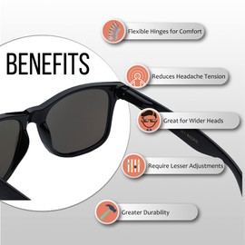 Got Shades Wholesale Bulk Unisex 80's Retro 100% UV Sunglasses for Adults - 10 Pack - w/Flex Hinges
