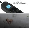 Electraline 62267 Power Strip 5-Way with Switch, Cable 1.5 m