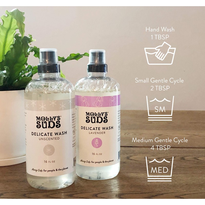 Molly's Suds Delicate Wash Liquid Laundry Soap | Clean, Simple