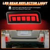 Vektoris 1Pair LED Rear Bumper Reflector Light for Subaru Outback