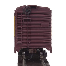 WalthersTrainline Ready to Run Milwaukee Road Boxcar, Red/Yellow