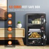 4.5 Cu.ft Double Door Safe Box with Key Lock and