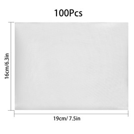 QIEOTE 100Pcs Chocolate Candy Wrappers Aluminum Foil Candy Bar Wrappers with Thick Paper Backing Candy Wrapping Packing for Christmas Wedding Birthday Homemade Sweets 7.5x6.3 Inch(Silver Plaid)