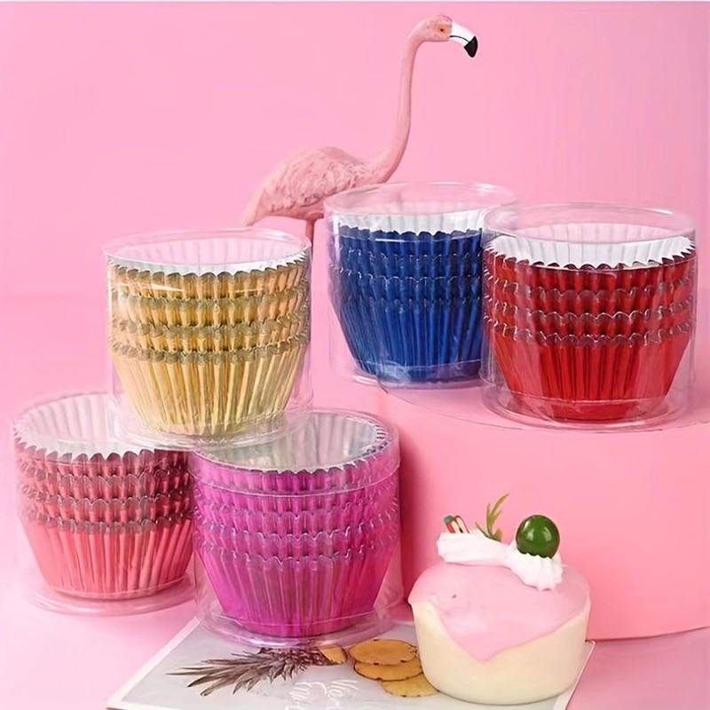 AIMALL 200 Pcs Premium Baking Cups, 2.95 Inch, Thick Aluminum