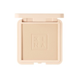 3INA MAKEUP - Vegan - Cruelty Free - The Compact Powder 602 - Nude Neutral - Natural Silky Fins - Luminous Texture