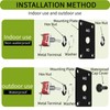 HOKAAER Heavy Duty Toggle Switch ON-Off 12V DC 30A 2