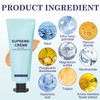 COWANIEE 2 Pcs Supreme Cream All-over Complexion Perfector Set, Waterproof