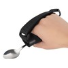 Awaiymi Black Universal Cuff, Leather ADL Cuff with Elastic Strap,