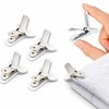 ZALAOR 6 PCS Padded Duvet Clips - Pinless Quilt Cover