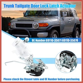 ACROPIX Rear Door Latch Actuator Tailgate Lock Actuator Assembly with Motor B for Toyota FJ Cruiser 2007 2008 2009 2010 2011 2012 2013 2014 Replace 69110-35071 69110-35070 6911035071