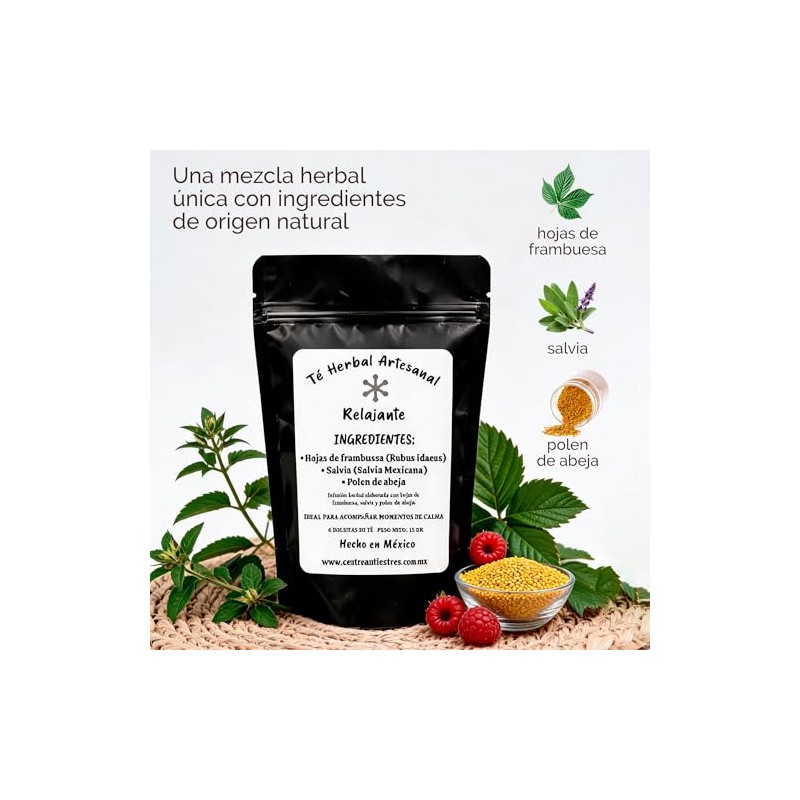 Té Herbal Artesanal Relajante
