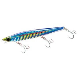 DUEL Hardcore Heavy Shot (S) F1210-HIW Lure, Sinking Pencil Bait, Long Cast, 4.9 Inches (125 mm), Weight: 1.4 Oz (40 g), Sardine