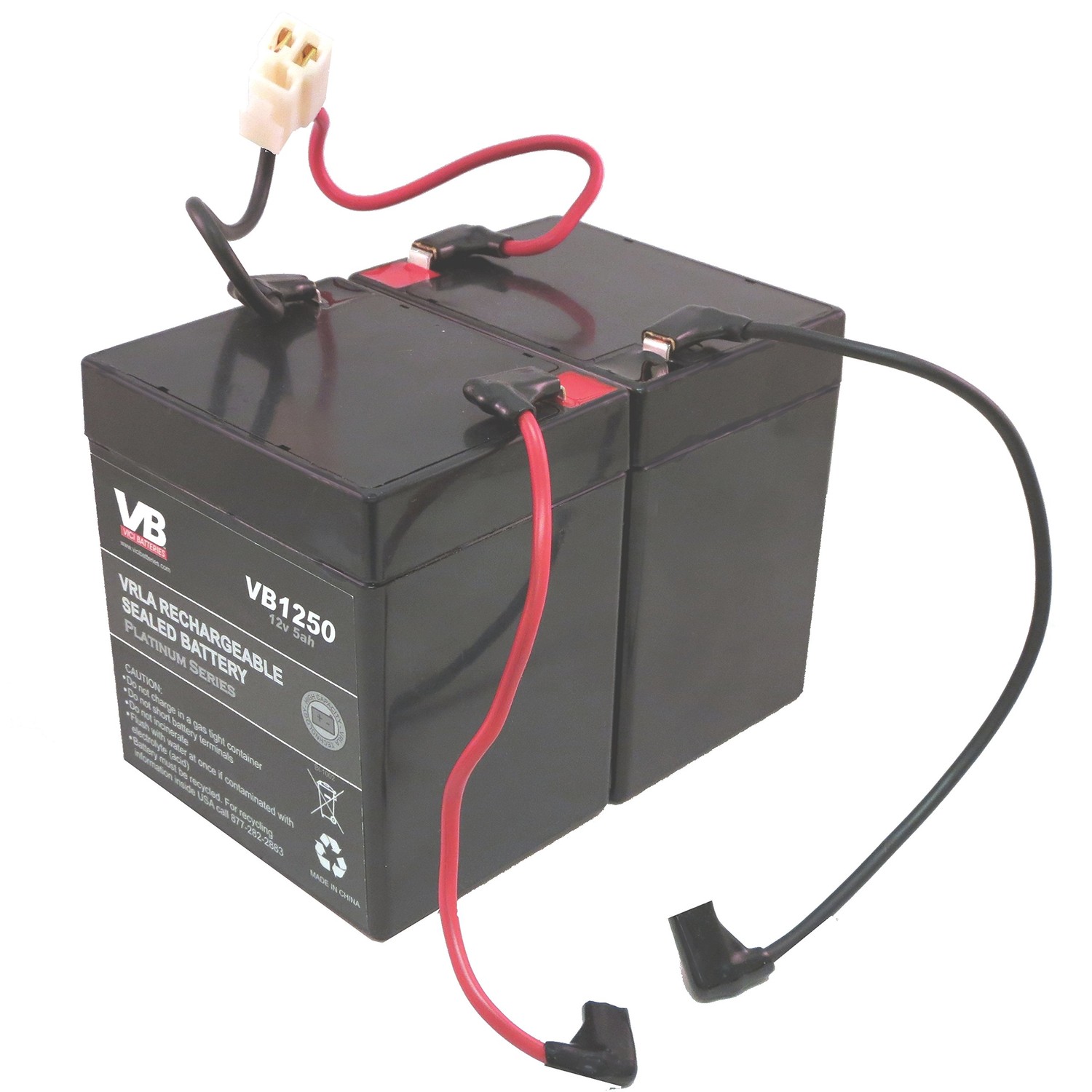 Razor 24 Volt Battery E100 E125 E175 (12V/4.5AH Single Connector w ...