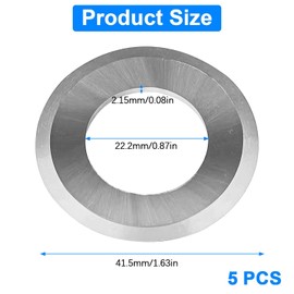 Pack of 5 High Quality Replacement Blades for Manual Cable Stripping Machine - Effortless Cutting Various Cables