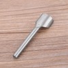 7pcs /set DIY Leather Carft Half Round Punch Belt End