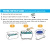 New Resources Group Blue Dye Leak Tablets Toilet Detection Multi-Use