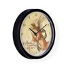 CafePress Angels Watching Unique Decorative 10" Wall Clock
