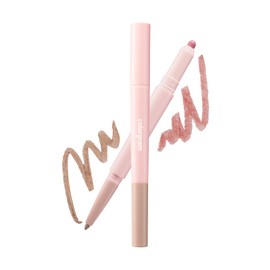 COLORGRAM All In One Over-Lip Maker 02 Cool Pink | Versatile Lip Liner & Contour with Natural Shades, Matte finish, Perfect for Daily wear, Bigger and Fuller Lips, Plumping effect, Smooth and creamy texture (0.02 Fl. Oz+0.01 Fl. Oz | 0.5g+0.2g)