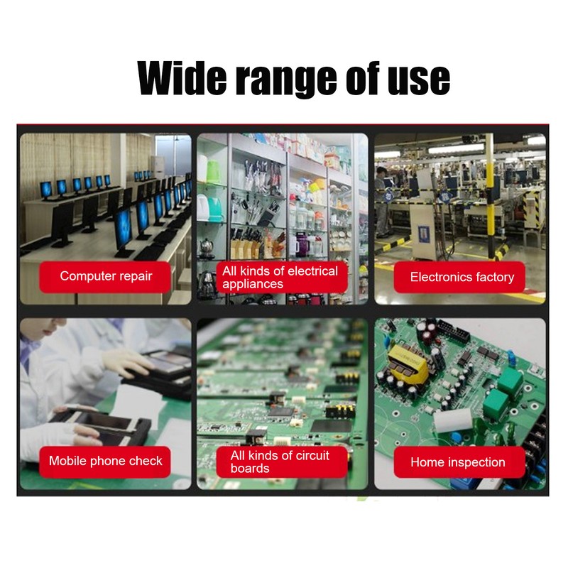 UA9988 Digital Multimeter AC/DC Current Voltage Capacitance Resistance Measurement Black