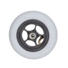 6in Electric Wheelchair Wheel Noiseless Aluminum Alloy Hub Rubber Inflatable