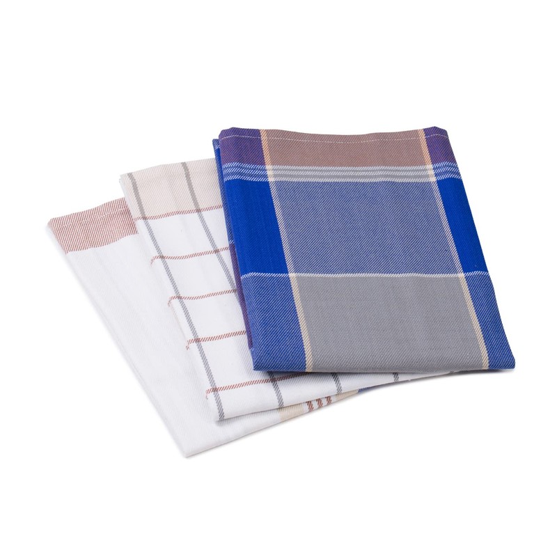 Gözze - Set of 3 Tea Towels, 100% Cotton, High