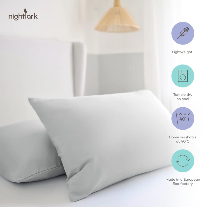Night Lark - Pillowcase Pair - Plain Dye Collection -