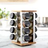 Kamenstein 16 Jar Warner Revolving Countertop Spice Rack Organizer with
