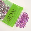 NCB Nancybeads 1500pcs Flatback Round Glass Nail Art Rhinestones Crystal