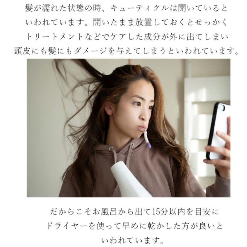 BLOWVE gloves that dry hair fast and beautiful [Brove] [Made