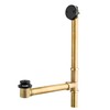 Artiwell 1-1/2" Brass Tubular Bath Drain Kit with Tip-Toe Bath