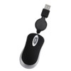 Mikikit Wired Mouse Optical Retractable USB Mouse Laptop Mouse Wire
