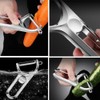 CuiCanfla 1 Pcs Stainless Steel Blade Peeler, Vegetable Peelers for