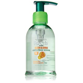 Garnier Fructis Sleek & Shine Anti-Frizz Serum, Frizzy, Dry, Unmanageable Hair, 5.1 fl. oz.