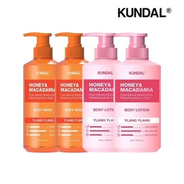 Pure Body Wash Ylang Ylang 500ml x 2 + Body Lotion Ylang Ylang 500ml x 2 / 퓨어 바디워시 일랑일랑 500ml x2개+바디로션 일랑일랑 500ml x2개