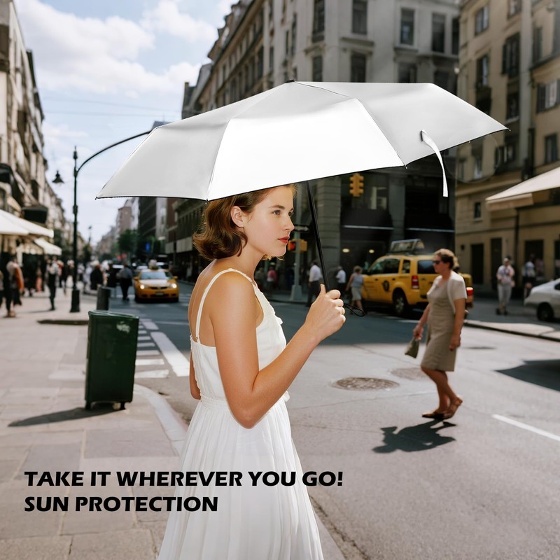 HEXSOLID Mini 7inch UPF 50+ Sun Umbrella UV Protection UV