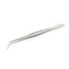 REMOS Pinzette mit geriffelter Greiffläche und gebogener Spitze 16 cm
