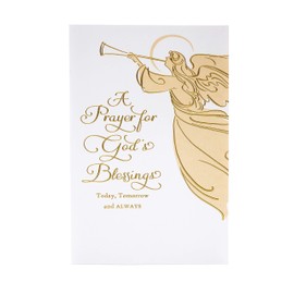 Religious Christmas Card, Christmas Prayer Card, Religious Xmas Card, God's Blessings Card