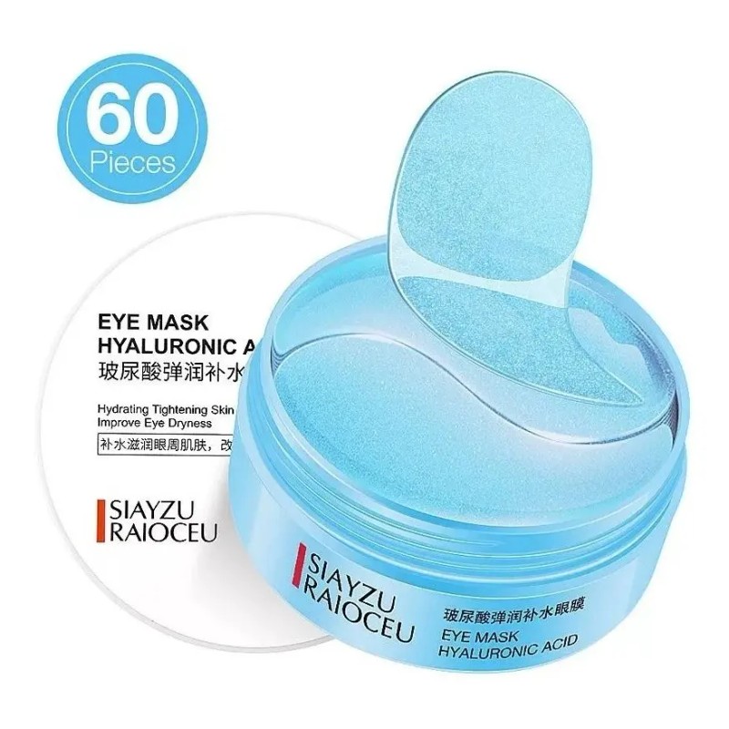 Parches De Hydrogel Contorno Ojos Ojeras Acido Hialuronico