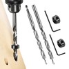 2PCS 9.5mm(3/8”) Pocket Hole Jig Kit, Pocket Hole Drill Bit