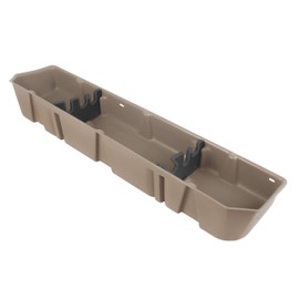 DU-HA Under Seat Storage Fits 15-17 Ford F-150 SuperCrew, Tan, Part #20112