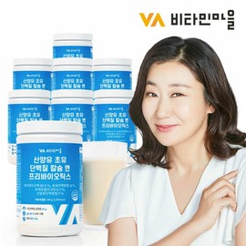 Vitamin Village Goat Oil Protein Protein Calcium & Free Biotics Protin total 2240g 8 / 비타민마을 산양유 초유 단백질 칼슘 앤 프리바이오틱스 프로틴 총2240g 8통