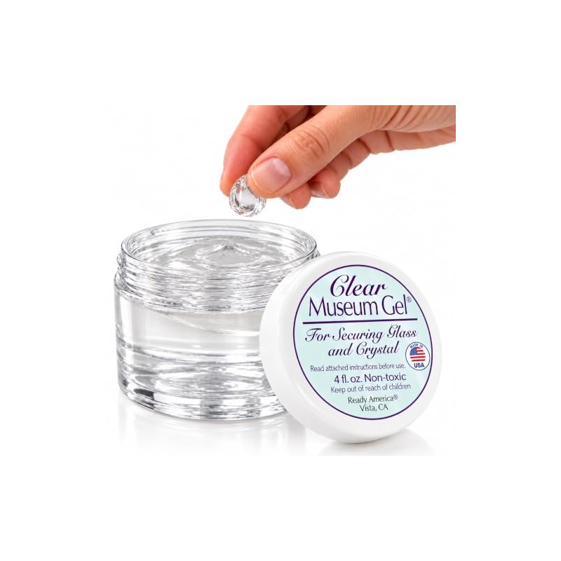 Ready America 33111 Museum Gel, Clear