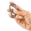 Premium Stainless Steel Spring Snap Carabiner Hooks - 304 Steel