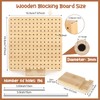 Aeelike Granny Square Spanner with 24 Stainless Steel Rod Pins,