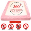 Bedding Twin Fitted Sheet, Bottom Sheet with Deep Pocket -