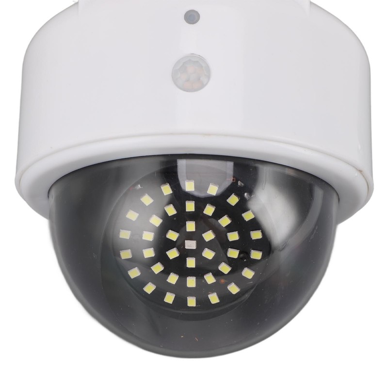Solar Dummy Fake Camera Security Outdoor Solar Powered Simulated Surveillance