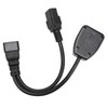 IEC320 C20 Male to C19 Female Power Cable PVC Y