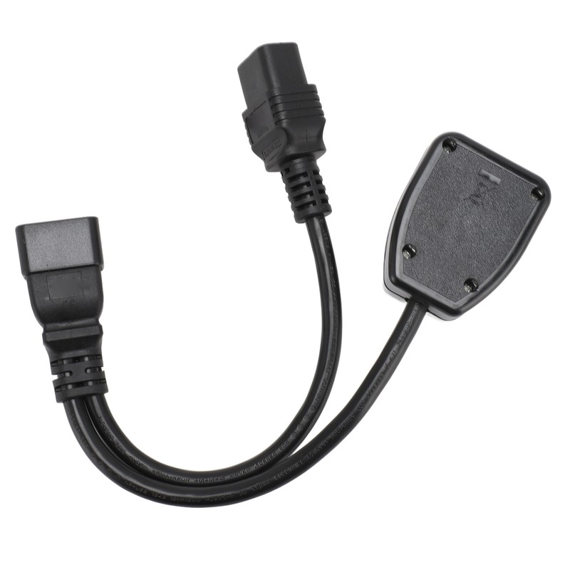 IEC320 C20 Male to C19 Female Power Cable PVC Y